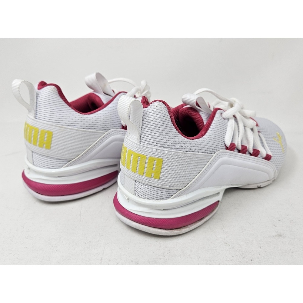 PUMA Axelion Mesh Lace Up Girl's Size 4.5C Sneakers Shoes Pink 194285-05, EUC! - Picture 8 of 12